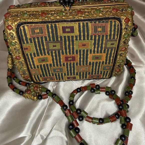 Mary Frances Beaded Geometric Mini Bag - Picture 7 of 9